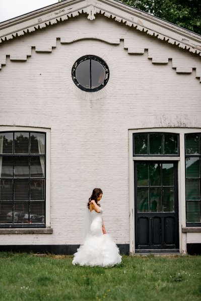 Amsterdam Bridal Portrait:  Destination Wedding Photographer
