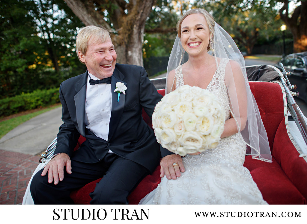 New Orleans Carriage Wedding Photographer