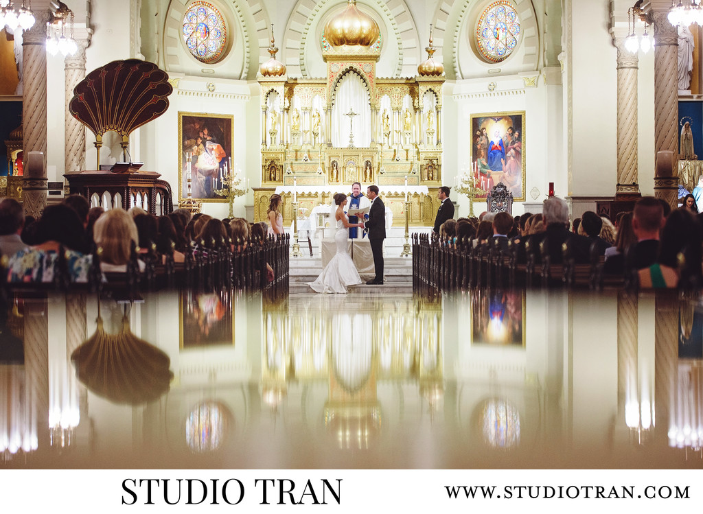 Immaculate Conception Church Wedding Photographer