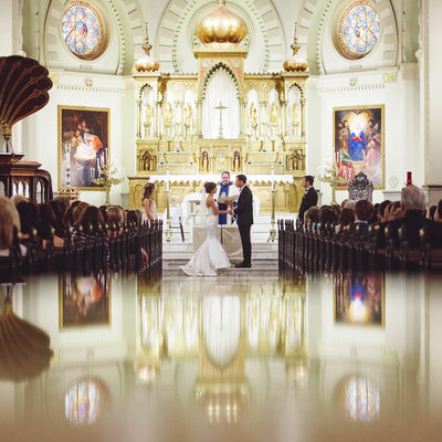 Immaculate Conception Church Wedding Photographer