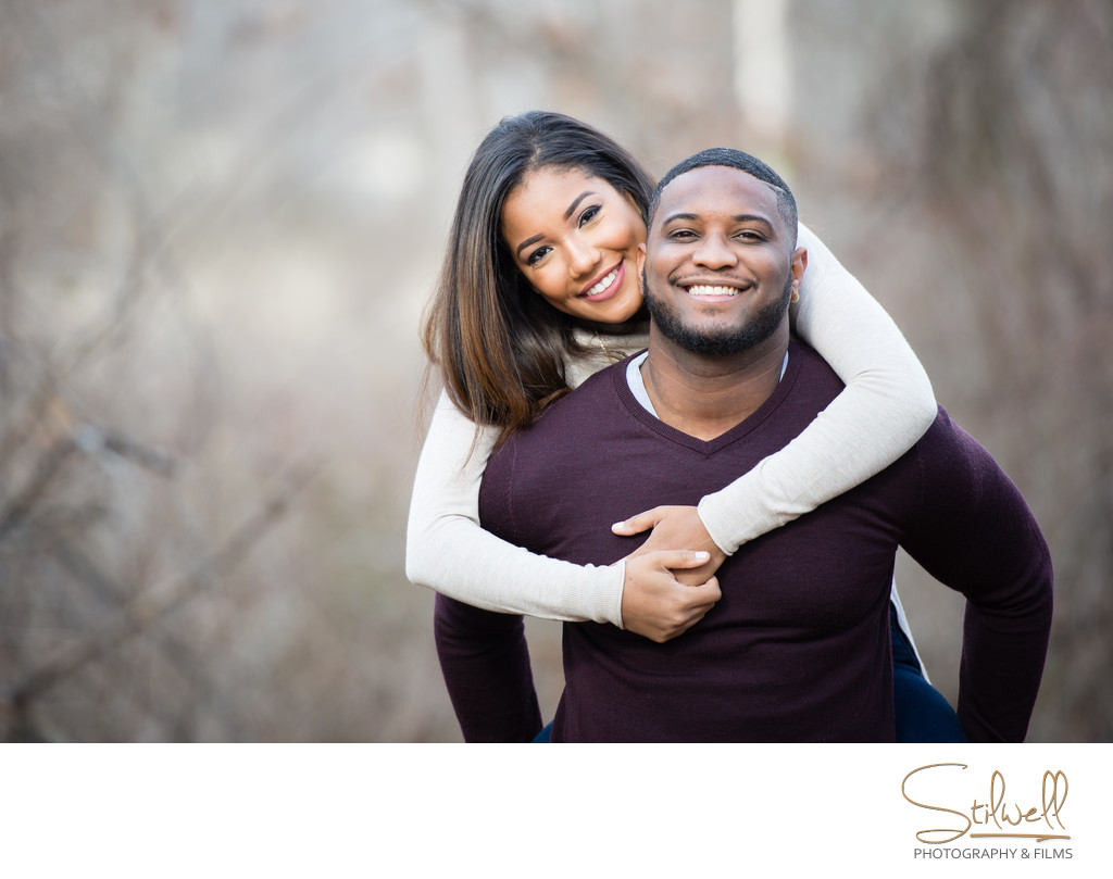 Hudson Valley Fun Engagement Photography