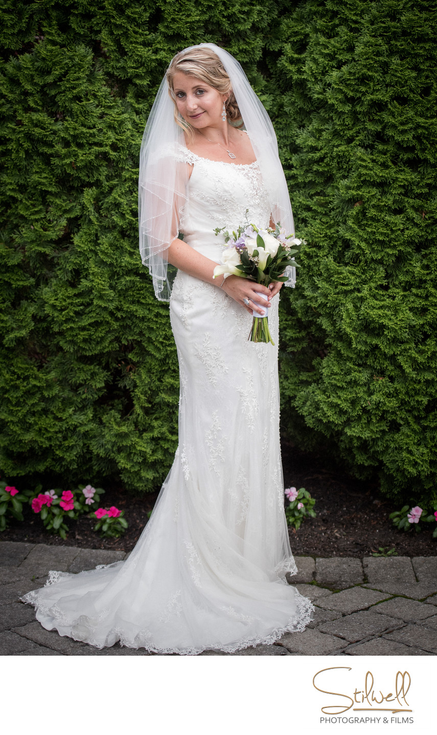 The Grandview Poughkeepsie Elegant Bride Portrait