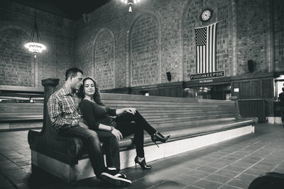 Poughkeepsie Train Station Pictures Engagement