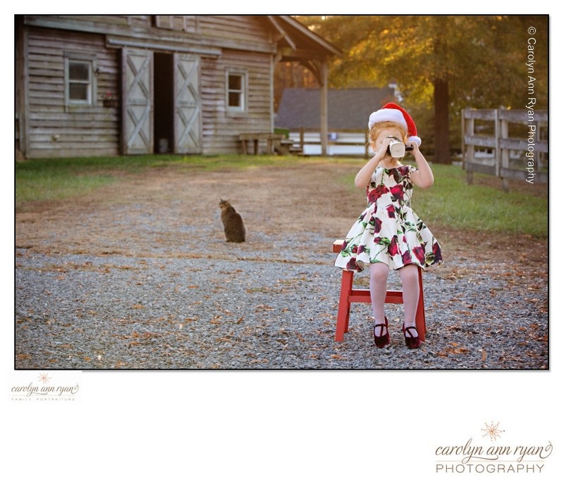 Holiday Styled Portraits in Charlotte
