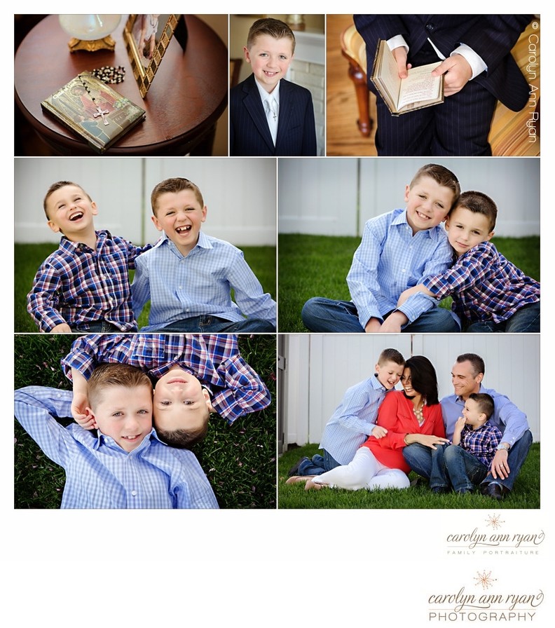 Charlotte NC Family Photographer Communion Portraits