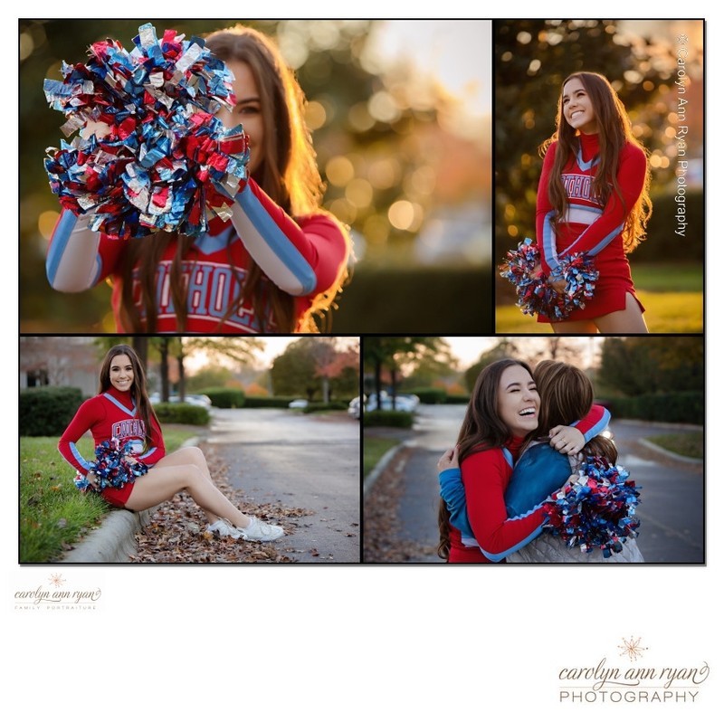 Charlotte Catholic HS Senior Portraits Cheerleader