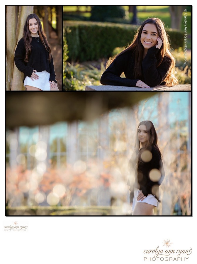 Elegant Autumn Senior Portraiture Charlotte