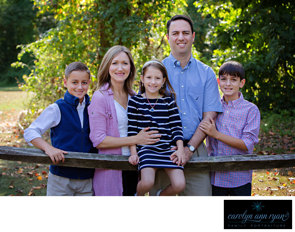Enchanting Charlotte Outdoor Family Portraits