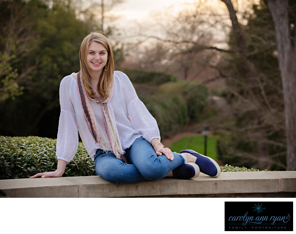 Charlotte Senior Photography in the Spring