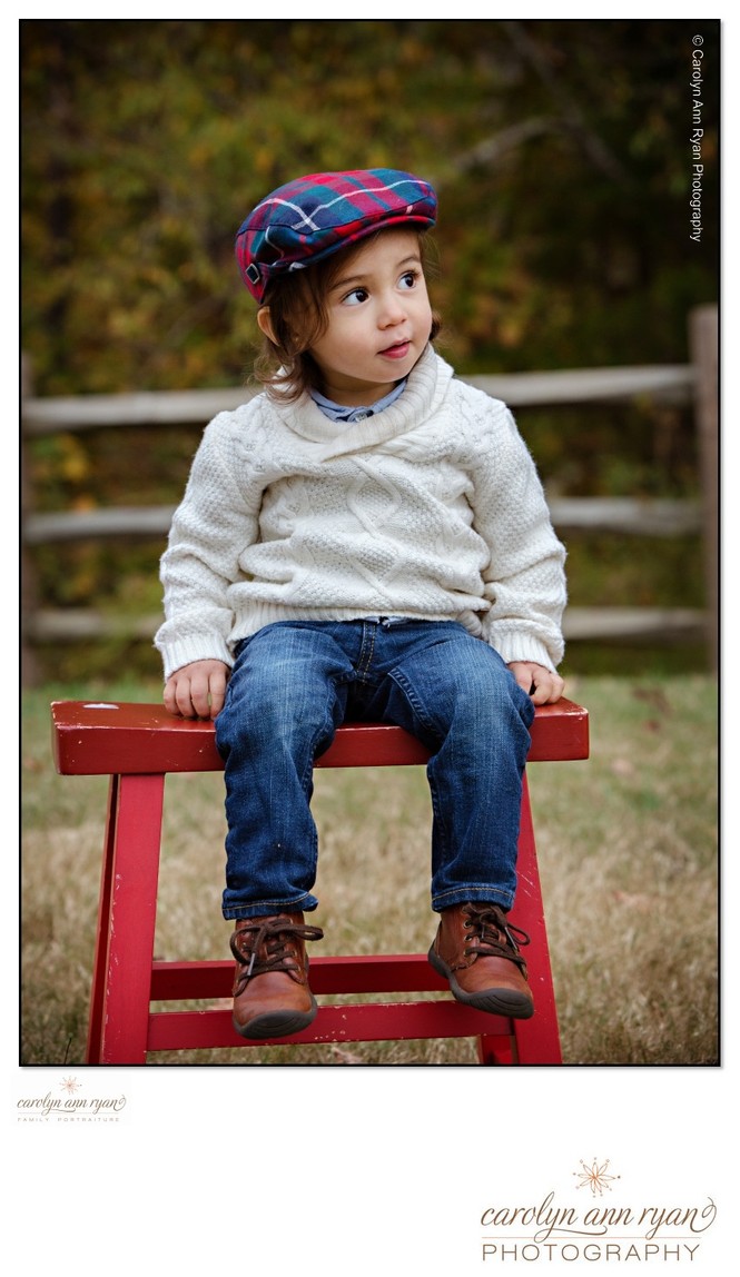 Classic Charlotte Childrens Portraits Little Boy in Hat