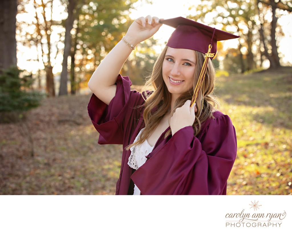 Fort Mill Cap and Gown Senior Pictures