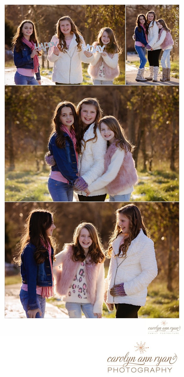 Charlotte Winter Tween Group Portraits