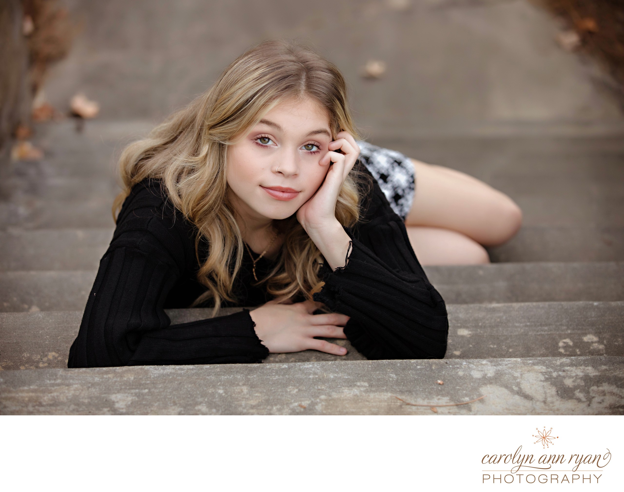 Dreamy Charlotte Senior Portraits Charlotte Portrait Photographer Carolyn Ann Ryan Photography