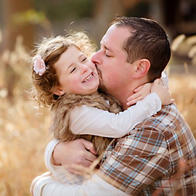 Enchanting Charlotte NC Father Daughter Portraits