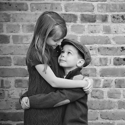 Sibling Portraits by North Carolina Family Photographer