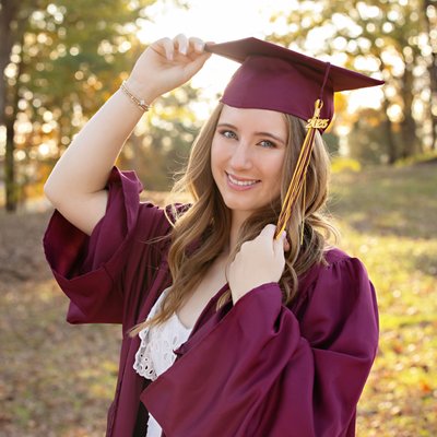 Fort Mill Cap and Gown Senior Pictures