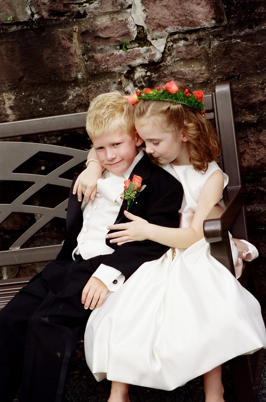 Flower Girl and Her Escort