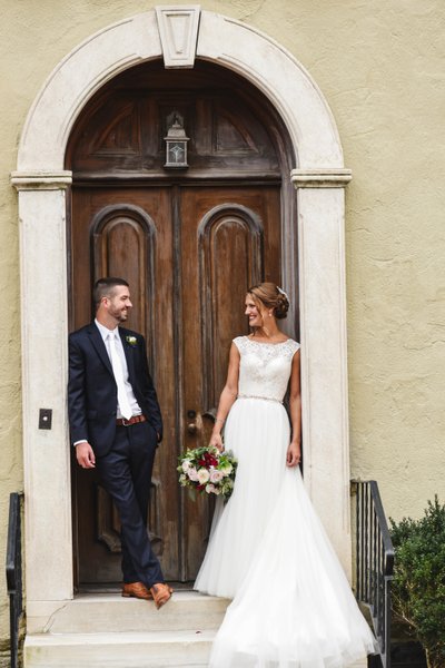 Bride and Groom in West Chester