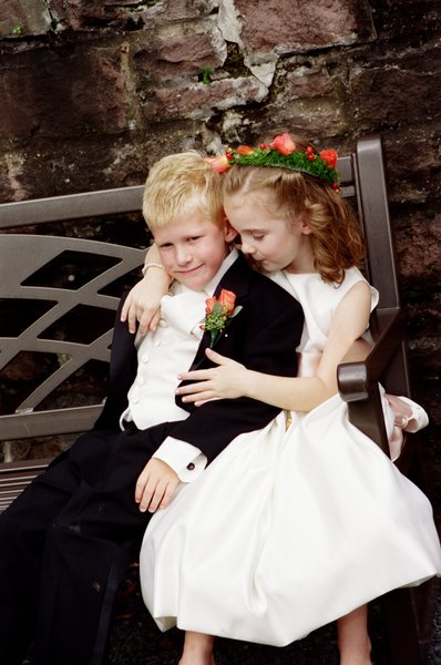 Flower Girl and Her Escort