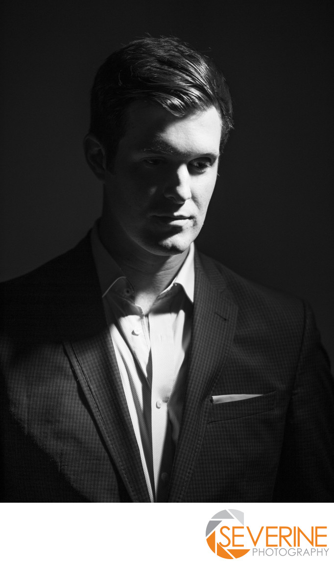 professional artistic headshot for commercial real estate in