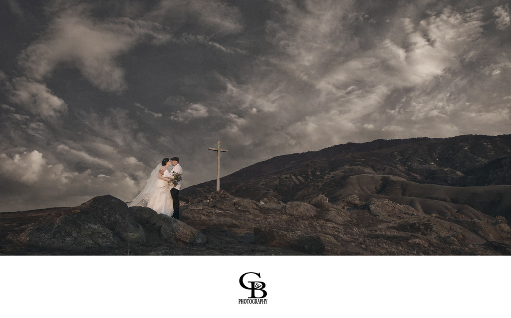 Mountainside Wedding Photograph C&B Pictures