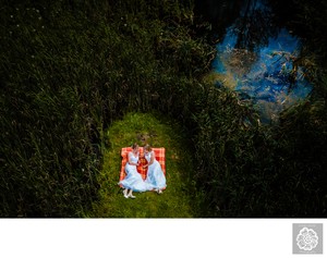 How To Light Paint with a Drone - Washington DC Wedding Photographer