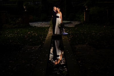 Innovative Reflection Wedding Image at Virginia House