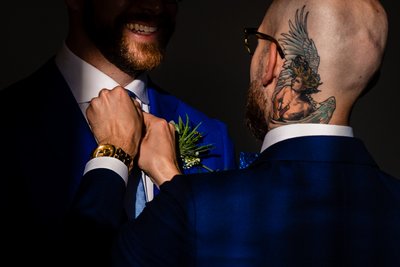 Photojournalistic Image from Gay Washington DC Wedding