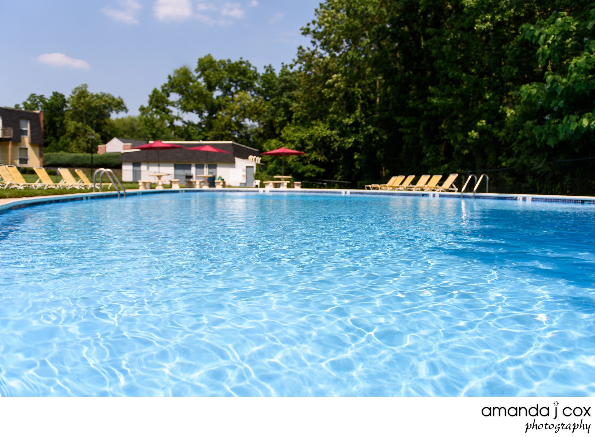 Apartment Complex Pool Philadelphia Real Estate Photographer Amanda