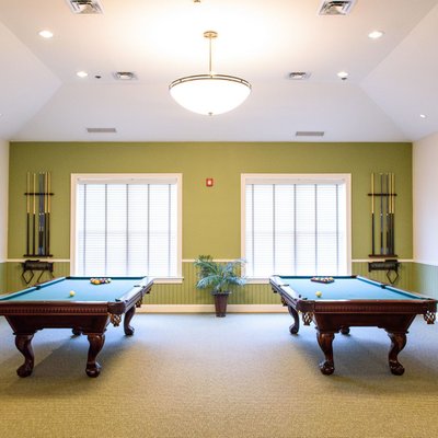 Apartment Complex Billiards Room