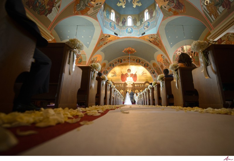 Greek Church Wedding Photography Ceremony