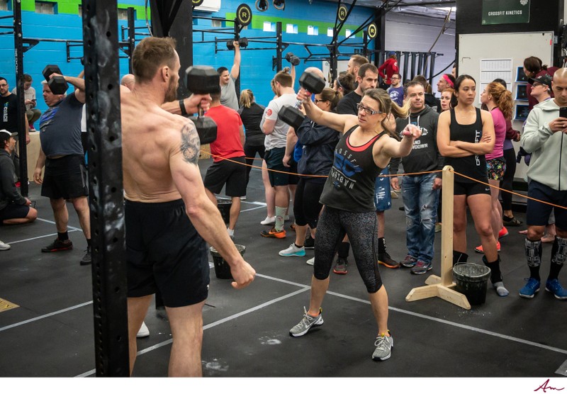 Kate and Alex MacAulay CrossFit Competition in Halifax