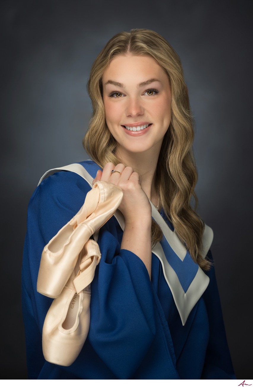 CPA High School Grad Plus Session | Ballet Dancer Portrait