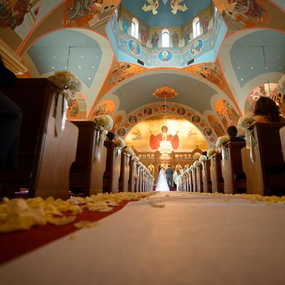 Greek Church Wedding Photography Ceremony