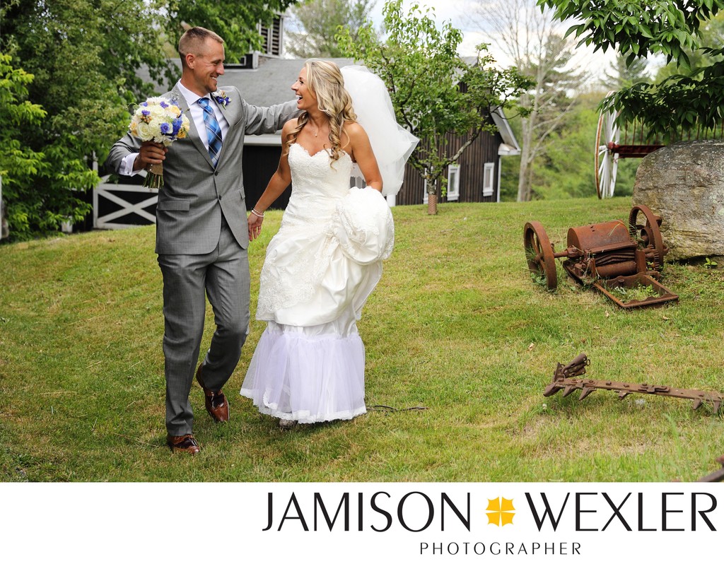 New England Barnyard Wedding