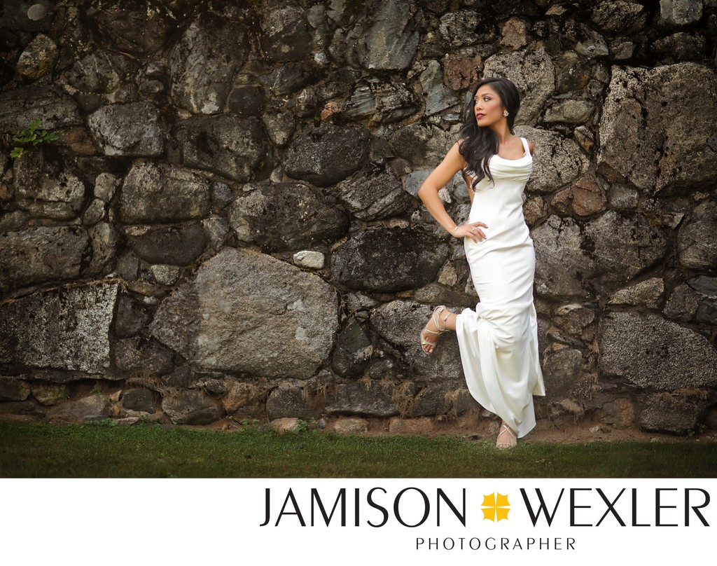 Elegant outdoor Cape Cod wedding photography
