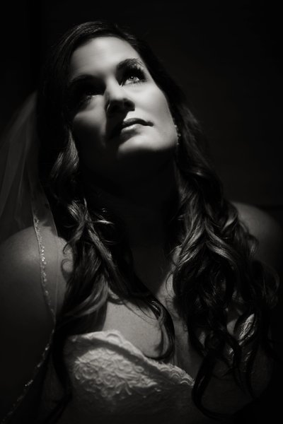 Moody Stylish Bridal Photo in Worcester Central MA
