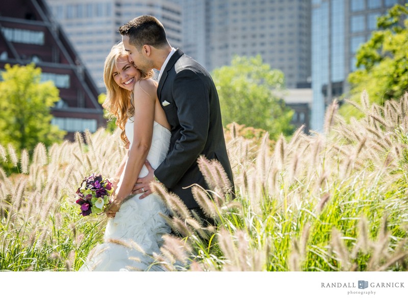 Christopher Columbus Park wedding Boston