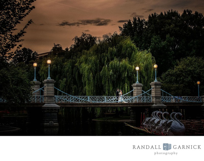 Boston Public Gardens wedding photos - Randall Garnick Photography