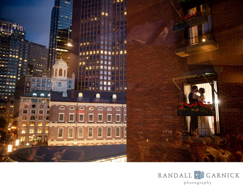 Bostonian Hotel wedding photo - Randall Garnick Photography