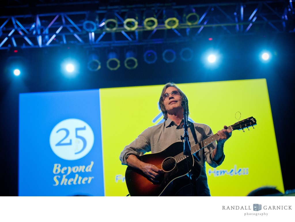 Musical performance by Jackson Browne at Boston House of Blues