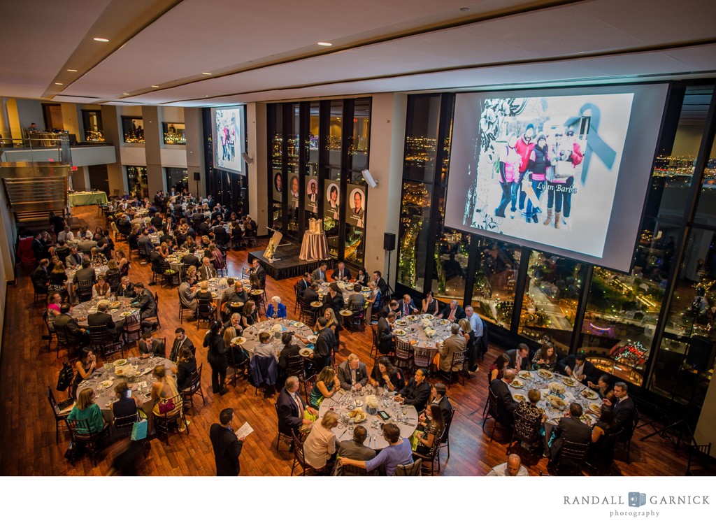 Corporate banquet event at The State Room Boston