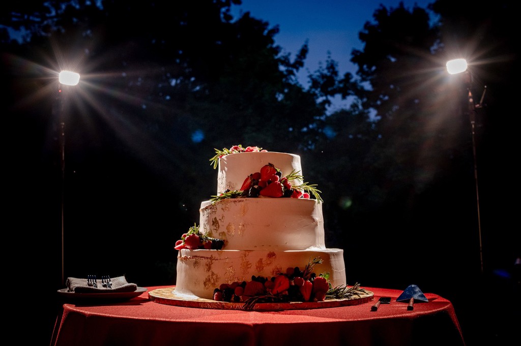 deCordova Museum wedding dramatic wedding cake