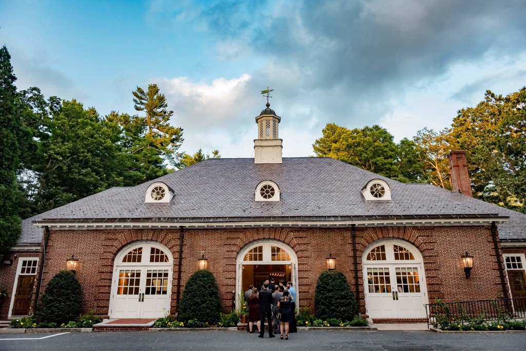 Carriage House at Elm Bank weddings with historic charm