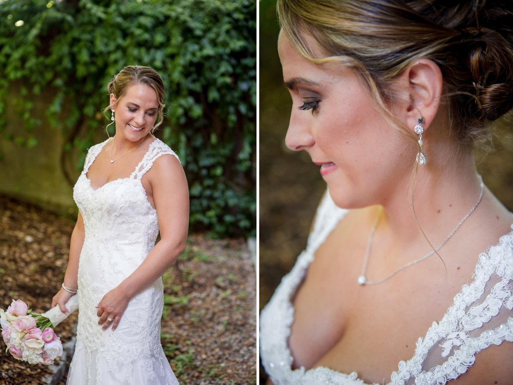 Bridal portraits before a Wequassett wedding