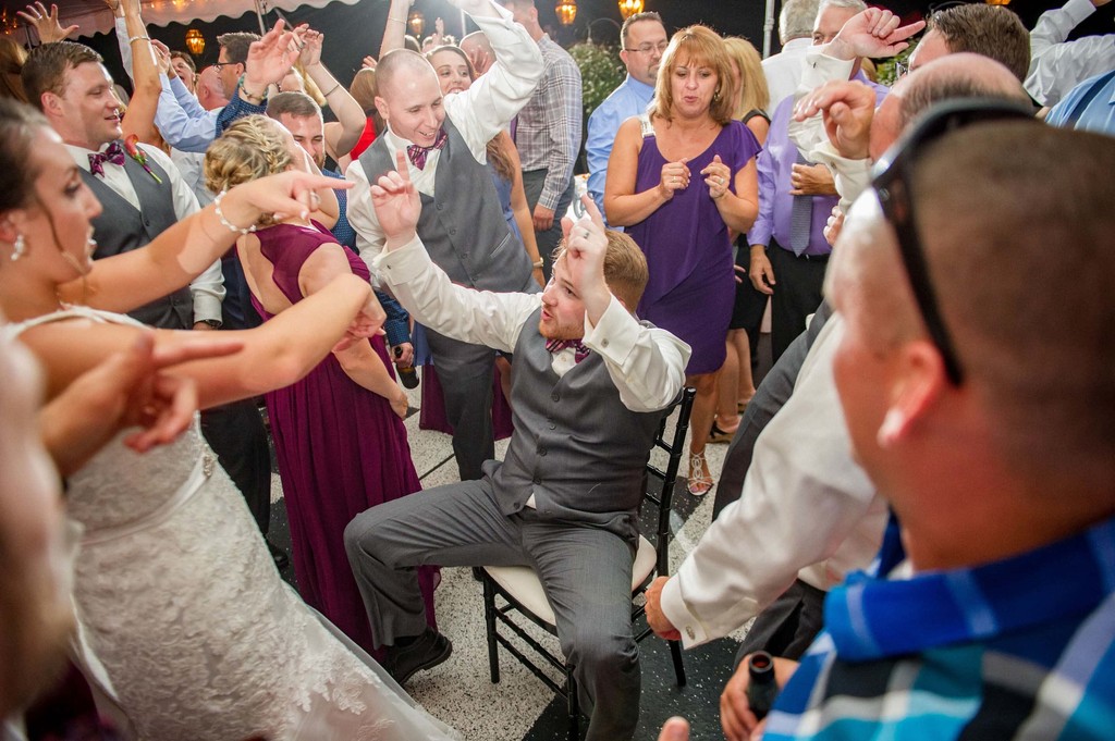 Fern Hill Barn reception dance floor action