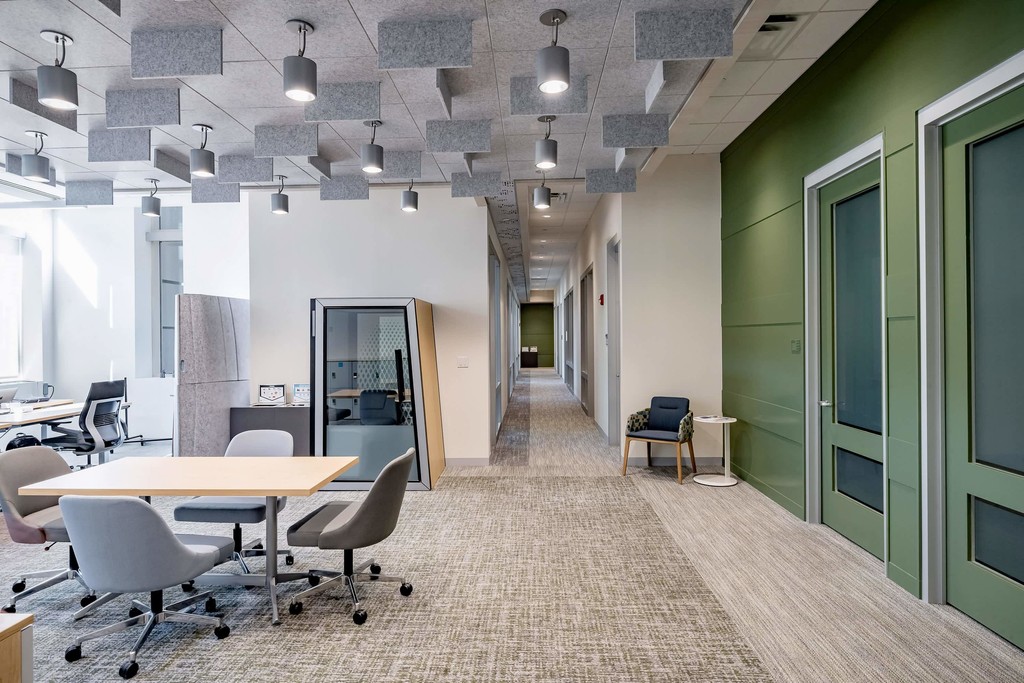 Boston University office space interiors