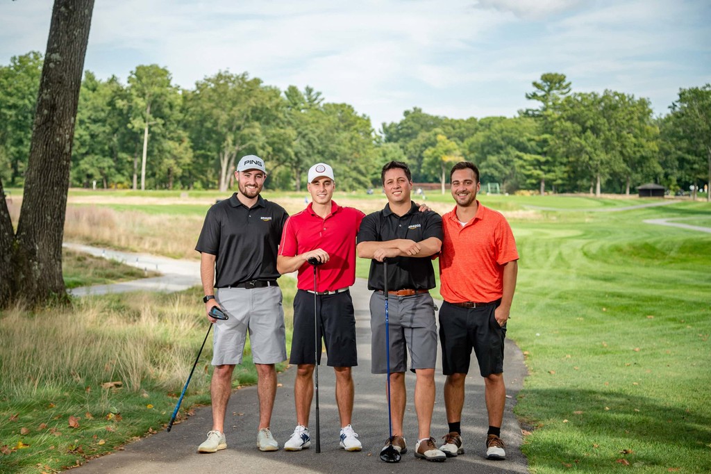Corporate golf outing captured by Boston photographer