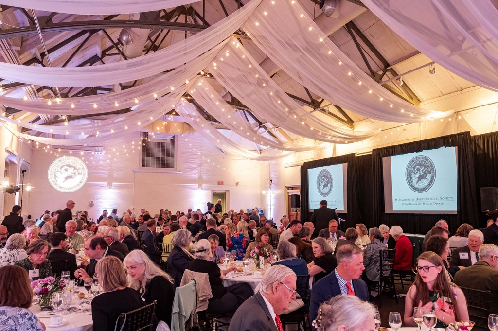 Packed corporate event at Elm Bank documented by Boston photographer