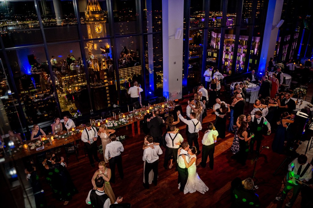 Dancefloor view from above at The State Room